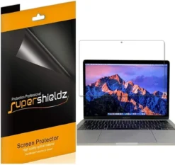 [3-Pack] Supershieldz For Apple MacBook Pro 15 Inch (2019 2018 2017 2016 Released) Model A1707 A1990 Touch Bar Screen Protector, Anti-Glare & Anti-Fingerprint (Matte) Shield