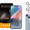 (2 Pack) Supershieldz Anti Glare (Matte) Tempered Glass Screen Protector Designed For IPhone 14 Plus (6.7 Inch) + Camera Lens, Anti Fingerprint, Anti Scratch, Bubble Free