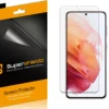 [6-Pack] Supershieldz For Samsung Galaxy S21 5G Screen Protector, Anti-Bubble High Definition (HD) Clear Shield