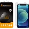 (2 Pack) Supershieldz For Apple IPhone 12 Mini (5.4 Inch) Anti-Glare (Matte) Tempered Glass Screen Protector, Anti-Scratch, Bubble Free