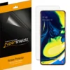 [6-Pack] Supershieldz For Samsung Galaxy A80 Screen Protector, Anti-Bubble High Definition (HD) Clear Shield