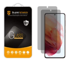 (2 Pack) Supershieldz (Privacy) Anti Spy Screen Protector Designed For Samsung Galaxy S21 5G, Tempered Glass, Anti Scratch, Bubble Free
