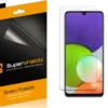 [6-Pack] Supershieldz For Samsung Galaxy A22 (6.4 Inch) Screen Protector, Anti-Glare & Anti-Fingerprint (Matte) Shield