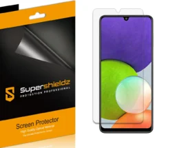 [6-Pack] Supershieldz For Samsung Galaxy A22 (6.4 Inch) Screen Protector, Anti-Glare & Anti-Fingerprint (Matte) Shield