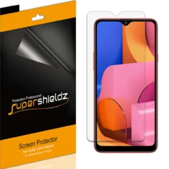 [6-Pack] Supershieldz For Samsung Galaxy A20s Screen Protector, Anti-Bubble High Definition (HD) Clear Shield