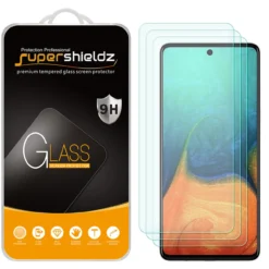 [3-Pack] Supershieldz For Samsung Galaxy A71 (4G Version Only) Tempered Glass Screen Protector, Anti-Scratch, Anti-Fingerprint, Bubble Free