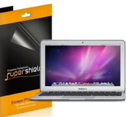 [3-Pack] Supershieldz For Apple MacBook Air 11 Inch Screen Protector, Anti-Bubble High Definition (HD) Clear Shield