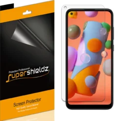 [6-Pack] Supershieldz For Samsung Galaxy A11 Screen Protector, Anti-Bubble High Definition (HD) Clear Shield