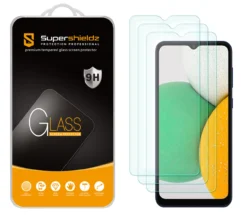 (3 Pack) Supershieldz Designed For Samsung Galaxy A03s Tempered Glass Screen Protector, Anti Scratch, Bubble Free