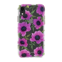 IPhone XR Case-Mate Pink Poppy Wallpaper Case