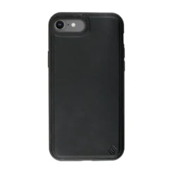 IPhone SE (2022/2020)/8 Uunique Black (Black Olive) Nutrisiti Eco Leather Back Case