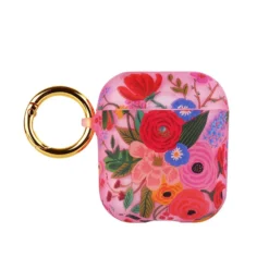 AirPods (Gen1/2) Rifle Paper Clear Blush Garden Party Case W/ Circular Ring