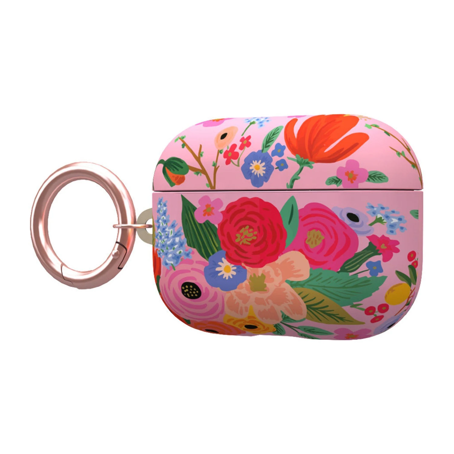 AirPods Pro Rifle Paper Clear Blush Garden Party Case W/ Circular Ring 2 AirPods Pro Rifle Paper Clear Blush Garden Party Case W/ Circular Ring - Image 2