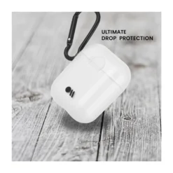 AirPods (Gen1/2) Case-Mate Clear Case W/ Carabiner Clip -Mobile Phone Accessories 60211dc443f9c636540986