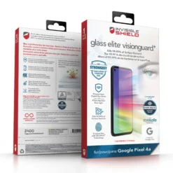 Google Pixel 4a ZAGG InvisibleShield Glass Elite VisionGuard+ Glass Screen Protector 7 Google Pixel 4a ZAGG InvisibleShield Glass Elite VisionGuard+ Glass Screen Protector -Mobile Phone Accessories 6021358855257026808181