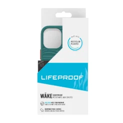 IPhone 12 Mini LifeProof Green/Orange (Down Under) Wake Recycled Plastic Case -Mobile Phone Accessories 60214c7f205c1746241488