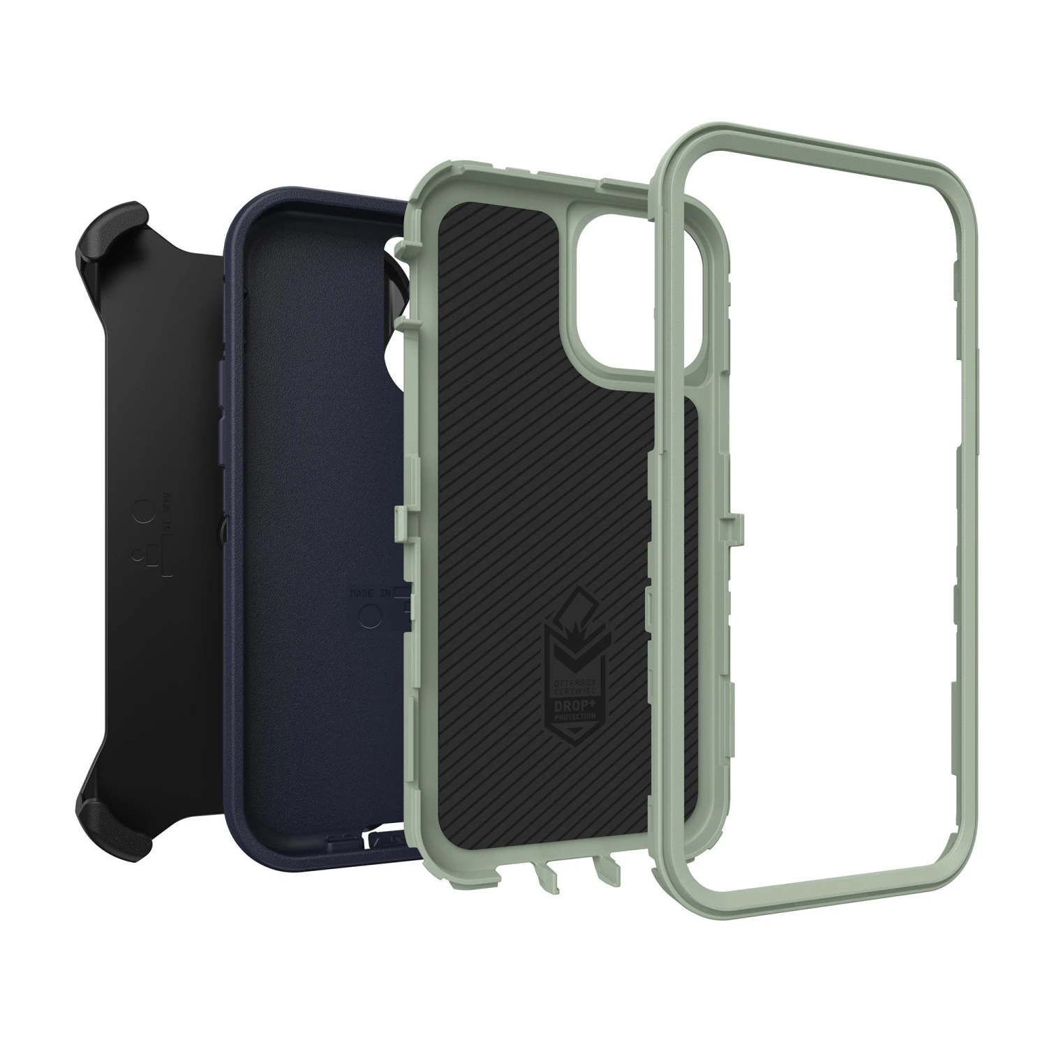 IPhone 12/12 Pro Otterbox Blue/Grey (Varsity Blues) Defender Series Case 4 IPhone 12/12 Pro Otterbox Blue/Grey (Varsity Blues) Defender Series Case - Image 4