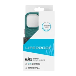 IPhone 12 Pro Max LifeProof Green/Orange (Down Under) Wake Recycled Plastic Case -Mobile Phone Accessories 602151ebc5e9b387668924