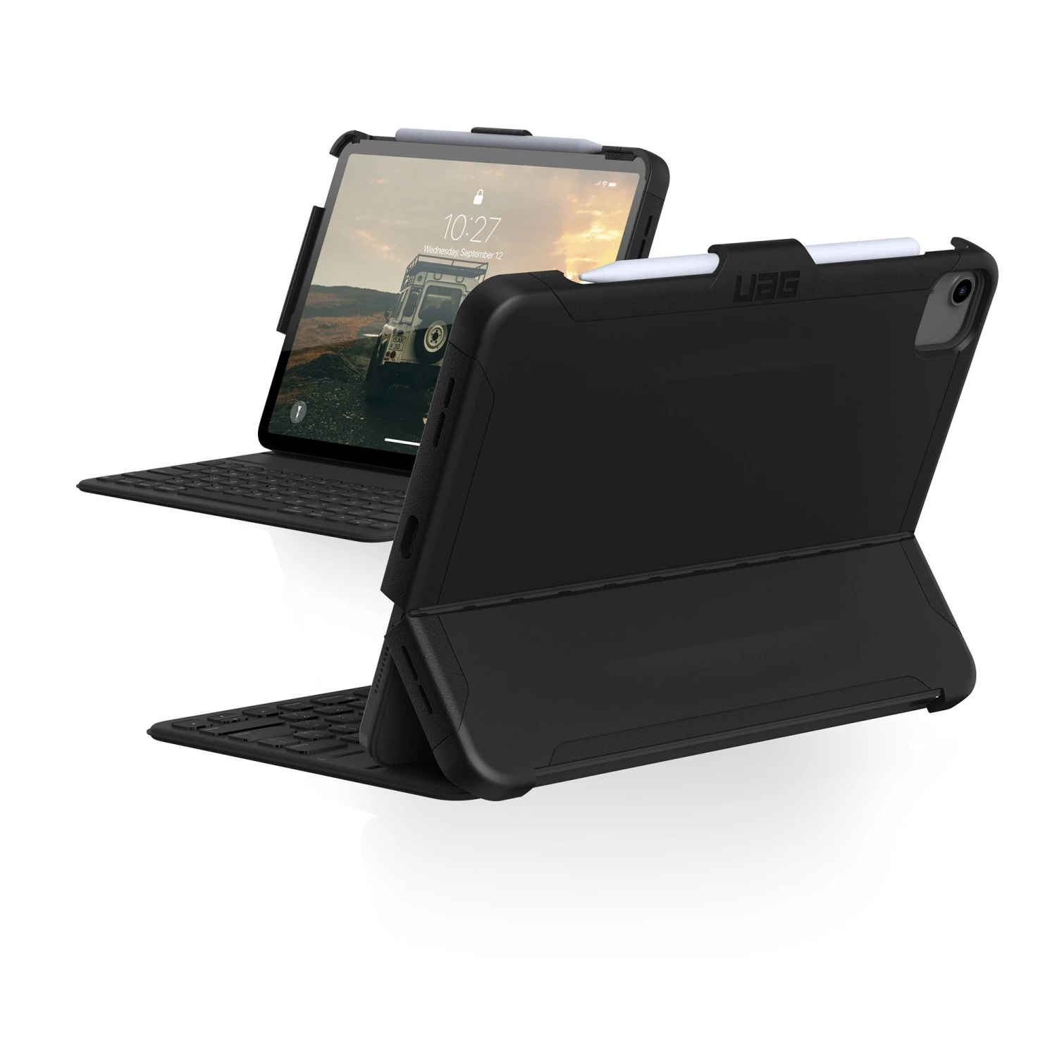 IPad Pro 11 (2018-2022)/Air 10.9 (2022/2020) UAG Black Scout Series Case 2 IPad Pro 11 (2018-2022)/Air 10.9 (2022/2020) UAG Black Scout Series Case - Image 2