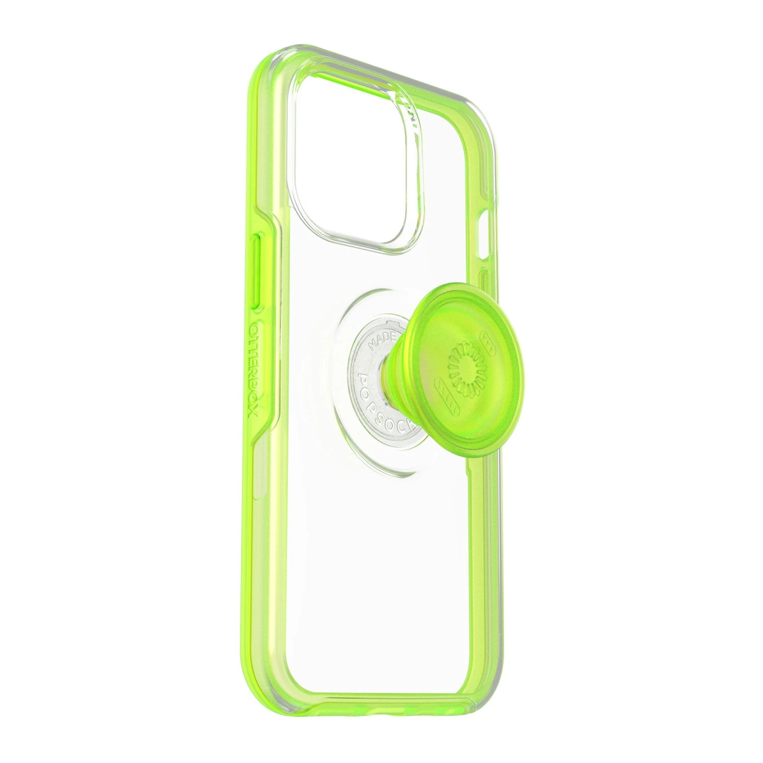 IPhone 13 Pro Otterbox + POP Symmetry Series Case - Green (Limelite) 1 IPhone 13 Pro Otterbox + POP Symmetry Series Case - Green (Limelite)