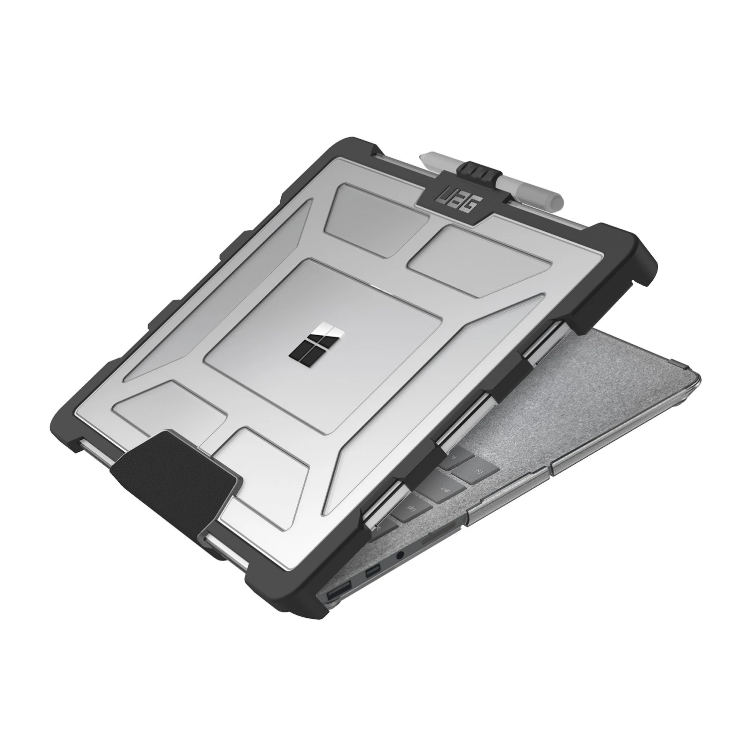 Microsoft Surface Laptop 3/4 UAG Plyo Series Case - Clear (Ice) 2 Microsoft Surface Laptop 3/4 UAG Plyo Series Case - Clear (Ice) - Image 2