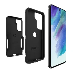 Samsung Galaxy S21 FE 5G Otterbox Black Commuter Series Case -Mobile Phone Accessories 61d88cd6896c8346523394