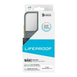 Samsung Galaxy S22 5G LifeProof Wake Recycled Plastic Case - Grey (Anchors Away) -Mobile Phone Accessories 620d4ba142910462563832