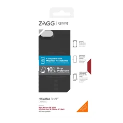 ZAGG IPhone SE (2022/2020)/8 Gear4 D3O Havana Snap Case - Black -Mobile Phone Accessories 6227da2374fe3700892979