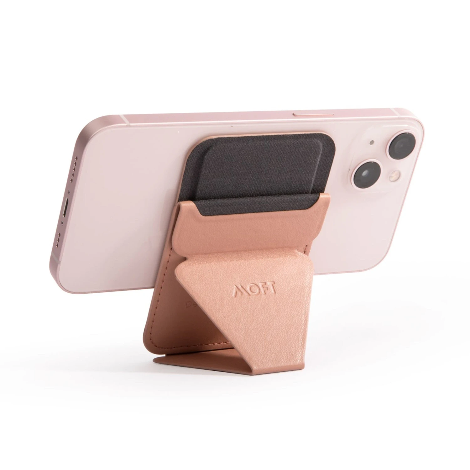 Universal MOFT Snap-On Magnetic MagSafe Wallet Stand - Nude 6 Universal MOFT Snap-On Magnetic MagSafe Wallet Stand - Nude - Image 6