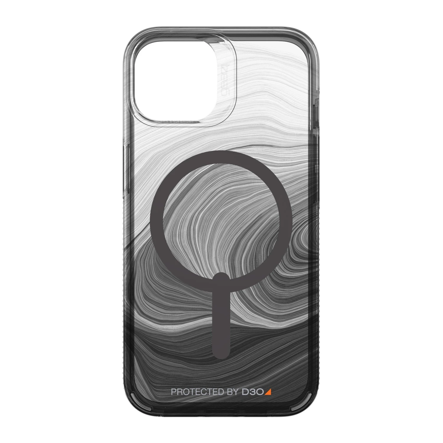 ZAGG IPhone 14/13 Gear4 D3O Milan Snap Case - Black Swirl 1 ZAGG IPhone 14/13 Gear4 D3O Milan Snap Case - Black Swirl