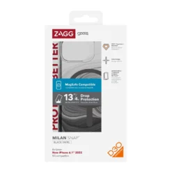 ZAGG IPhone 14/13 Gear4 D3O Milan Snap Case - Black Swirl 12 ZAGG IPhone 14/13 Gear4 D3O Milan Snap Case - Black Swirl -Mobile Phone Accessories 6317813328809177397334