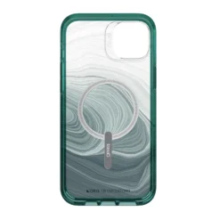 ZAGG IPhone 14 Plus Gear4 D3O Milan Snap Case - Green Swirl 11 ZAGG IPhone 14 Plus Gear4 D3O Milan Snap Case - Green Swirl -Mobile Phone Accessories 63178184305d4990956995