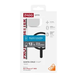 ZAGG IPhone 14 Plus Gear4 D3O Santa Cruz Snap Case - Black -Mobile Phone Accessories 6317818bc7b5b913705644