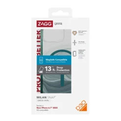 ZAGG IPhone 14 Plus Gear4 D3O Milan Snap Case - Green Swirl 13 ZAGG IPhone 14 Plus Gear4 D3O Milan Snap Case - Green Swirl -Mobile Phone Accessories 6317818e06649538263567