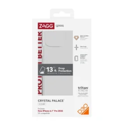 ZAGG IPhone 14 Pro Max Gear4 D3O Crystal Palace Case - Clear 15 ZAGG IPhone 14 Pro Max Gear4 D3O Crystal Palace Case - Clear -Mobile Phone Accessories 631781c92359f262214488