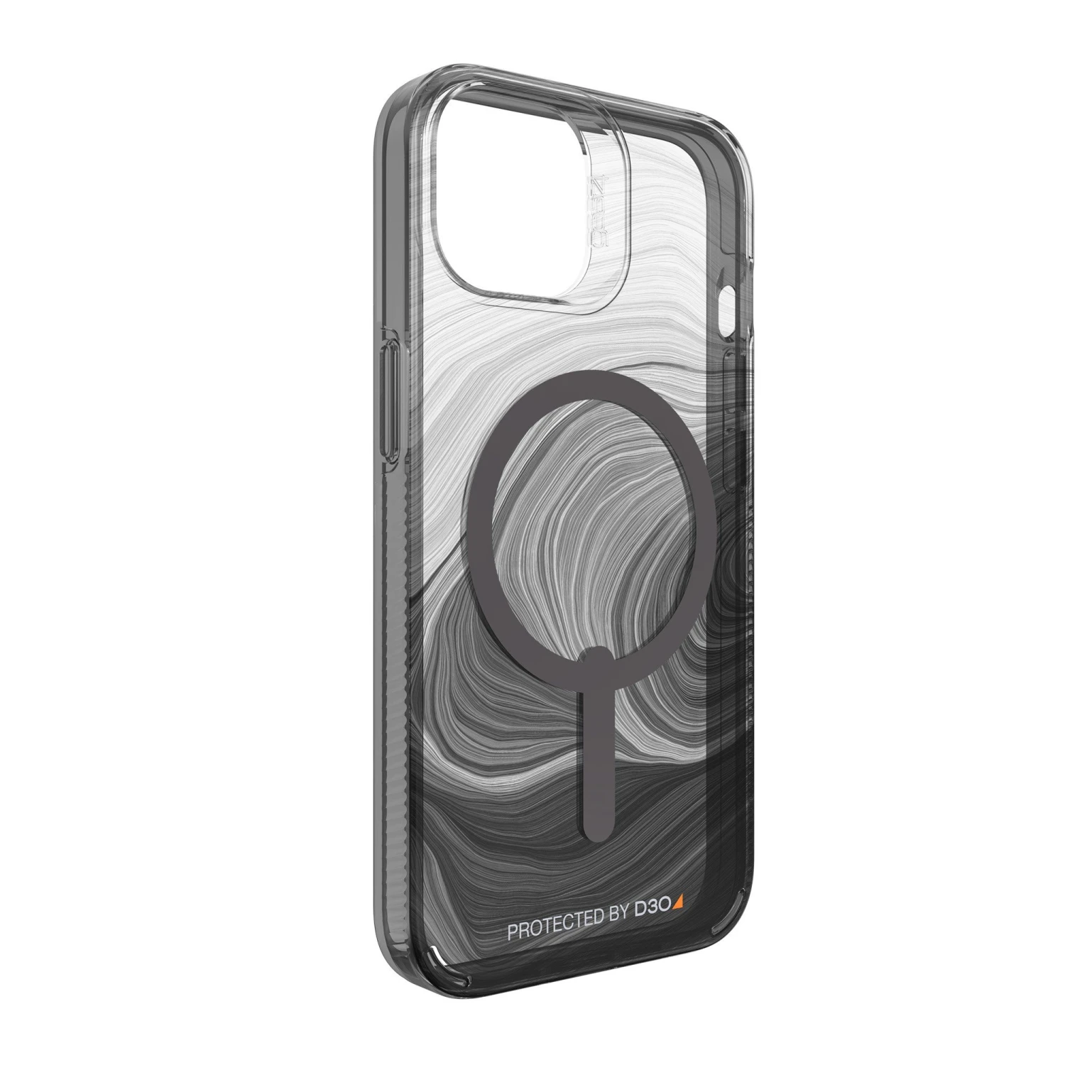 ZAGG IPhone 14/13 Gear4 D3O Milan Snap Case - Black Swirl 8 ZAGG IPhone 14/13 Gear4 D3O Milan Snap Case - Black Swirl - Image 8