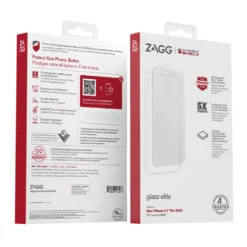 IPhone 14 Pro ZAGG InvisibleShield Glass Elite+ Glass Screen Protector -Mobile Phone Accessories 631781ffe9381330654173