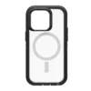 IPhone 14 Pro Otterbox Defender XT W/ MagSafe Clear Series Case - Clear/Black (Black Crystal)