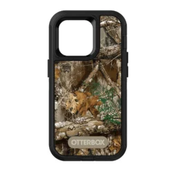 IPhone 14 Pro Otterbox Defender Graphics Series Case - Black (RealTree Edge)