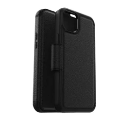 IPhone 14 Plus Otterbox Strada Leather Folio Case - Black (Shadow) -Mobile Phone Accessories 631929ea22b93980784653