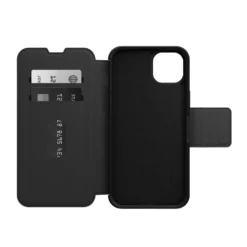 IPhone 14 Plus Otterbox Strada Leather Folio Case - Black (Shadow) -Mobile Phone Accessories 631929ec2757b885069080