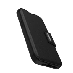IPhone 14 Plus Otterbox Strada Leather Folio Case - Black (Shadow) -Mobile Phone Accessories 631929ef619ab574082610