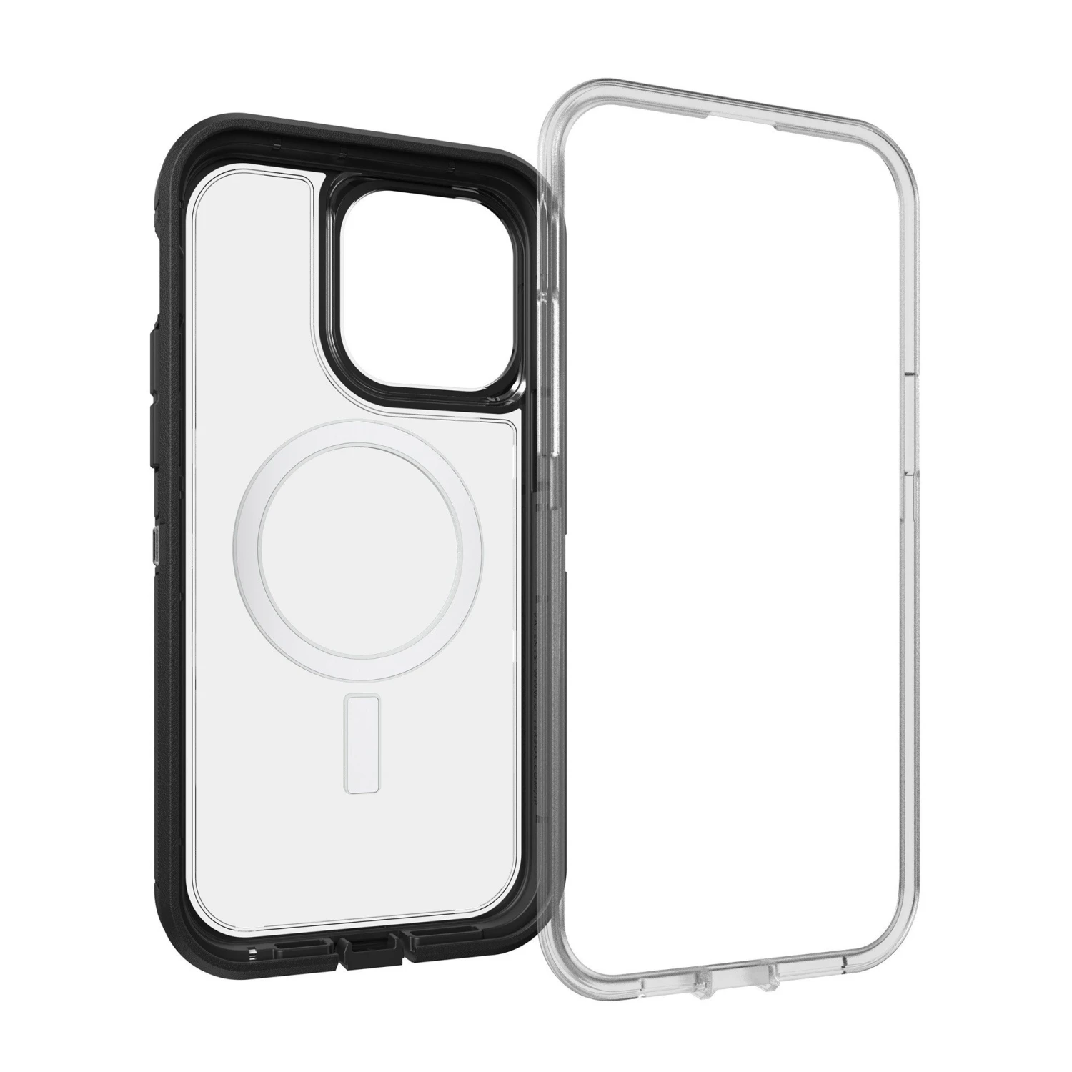 IPhone 14 Pro Max Otterbox Defender XT W/ MagSafe Clear Series Case - Clear/Black (Black Crystal) 4 IPhone 14 Pro Max Otterbox Defender XT W/ MagSafe Clear Series Case - Clear/Black (Black Crystal) - Image 4