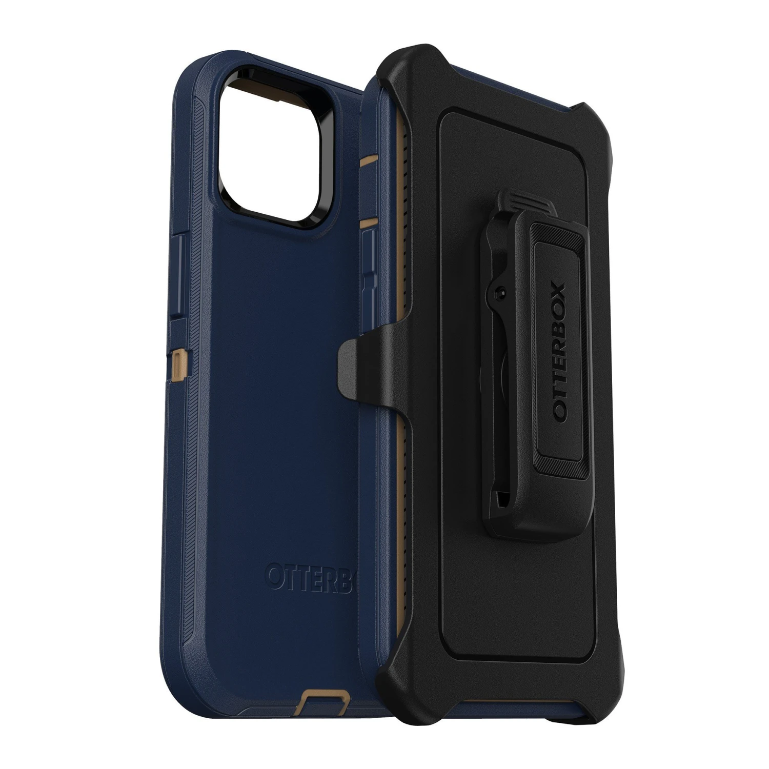 IPhone 14/13 Otterbox Defender Series Case - Blue (Blue Suede Shoes) 3 IPhone 14/13 Otterbox Defender Series Case - Blue (Blue Suede Shoes) - Image 3