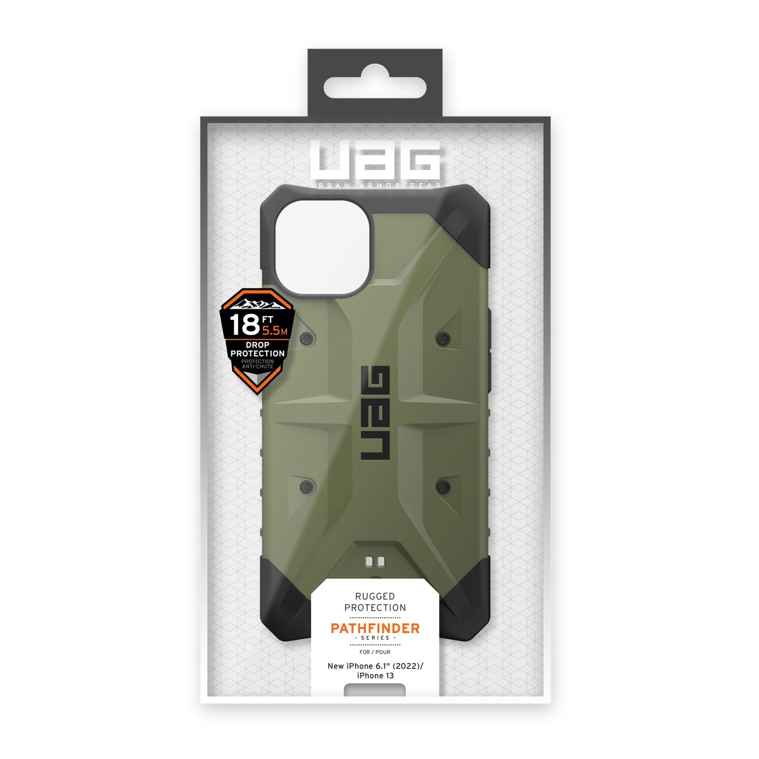 IPhone 14/13 UAG Pathfinder Case - Olive 5 IPhone 14/13 UAG Pathfinder Case - Olive - Image 5