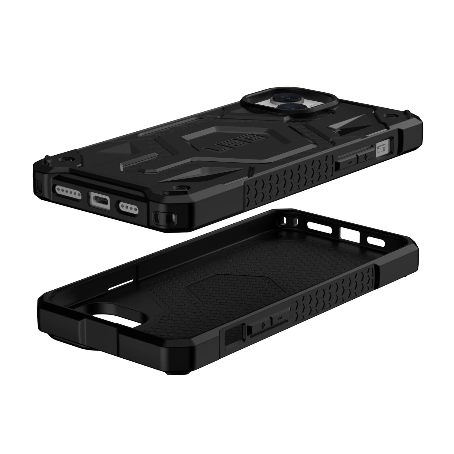 IPhone 14 Plus UAG Monarch Pro MagSafe Case - Carbon Fiber 2 IPhone 14 Plus UAG Monarch Pro MagSafe Case - Carbon Fiber - Image 2