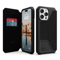 IPhone 14 Pro Max UAG Metropolis Folio Case - Kevlar Black -Mobile Phone Accessories 631b84cd3b907491752420