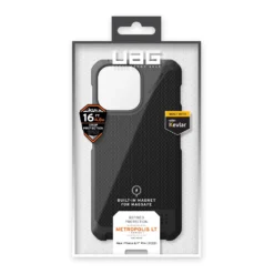 IPhone 14 Pro Max UAG Metropolis LT MagSafe Case - Kevlar Black -Mobile Phone Accessories 631b84cecd54c336105901