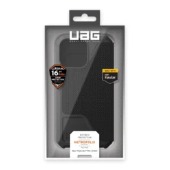 IPhone 14 Pro Max UAG Metropolis Folio Case - Kevlar Black -Mobile Phone Accessories 631b84d588bbc637721344