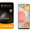 [2-Pack] Supershieldz For Samsung Galaxy A42 5G Tempered Glass Screen Protector, Anti-Scratch, Anti-Fingerprint, Bubble Free